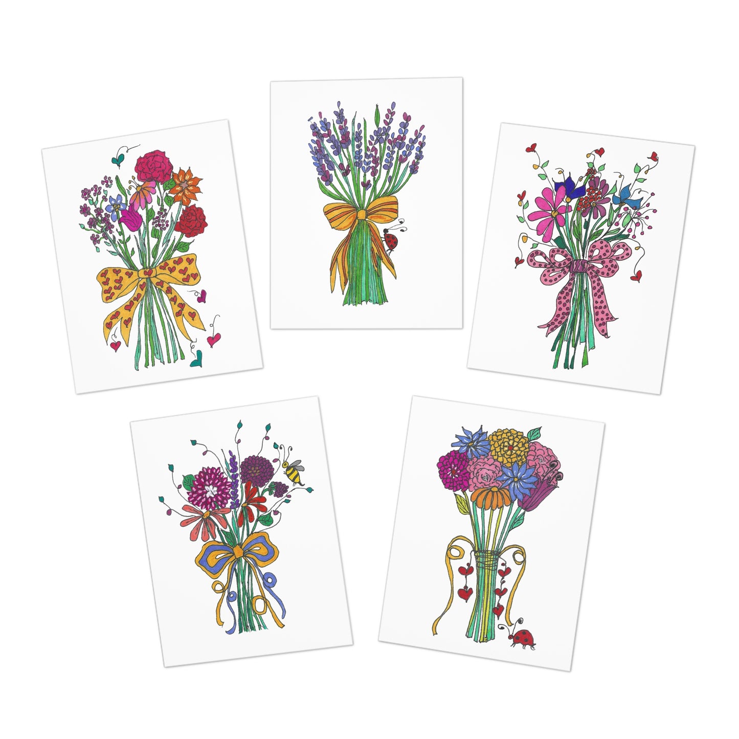 Hand-ties Greeting Card Set – Premium Greeting Card Sets