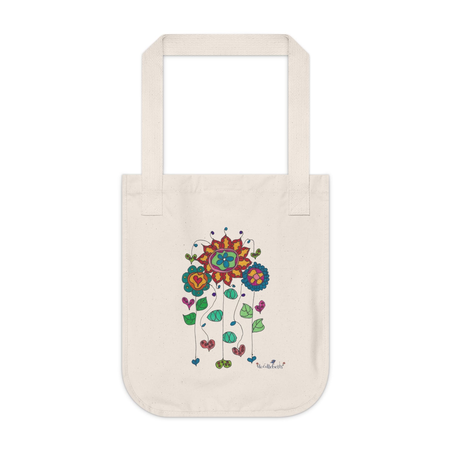 Whimsy Flowers Tote Bag – Eco-Friendly & Stylish