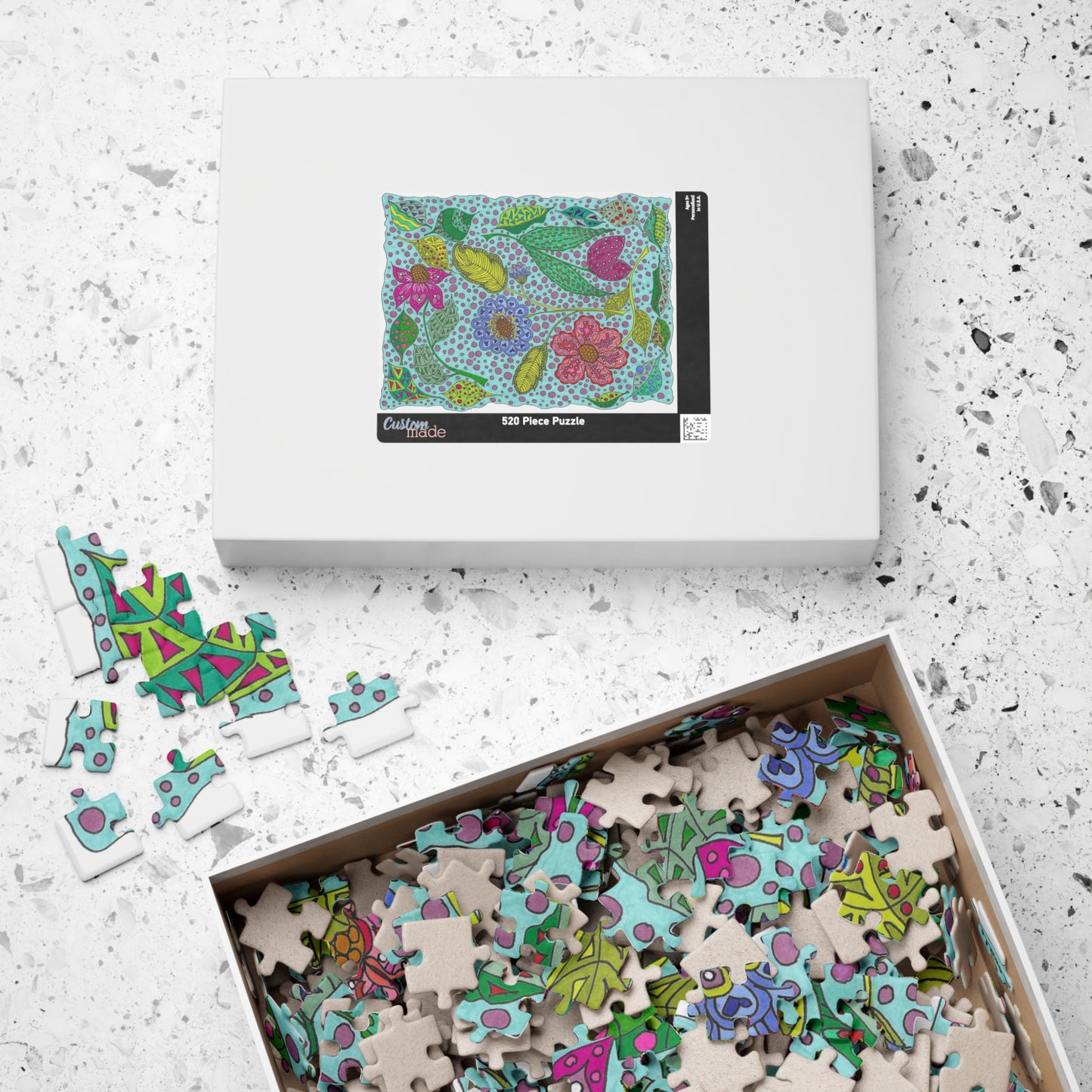 doodlebetts signature print #5 520-piece Puzzle