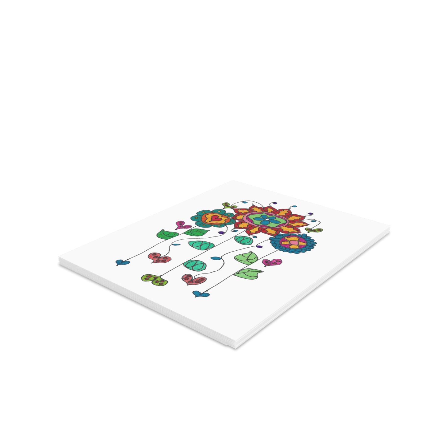Sunheart Flowers Greeting cards (8, 16, or 24 pcs)