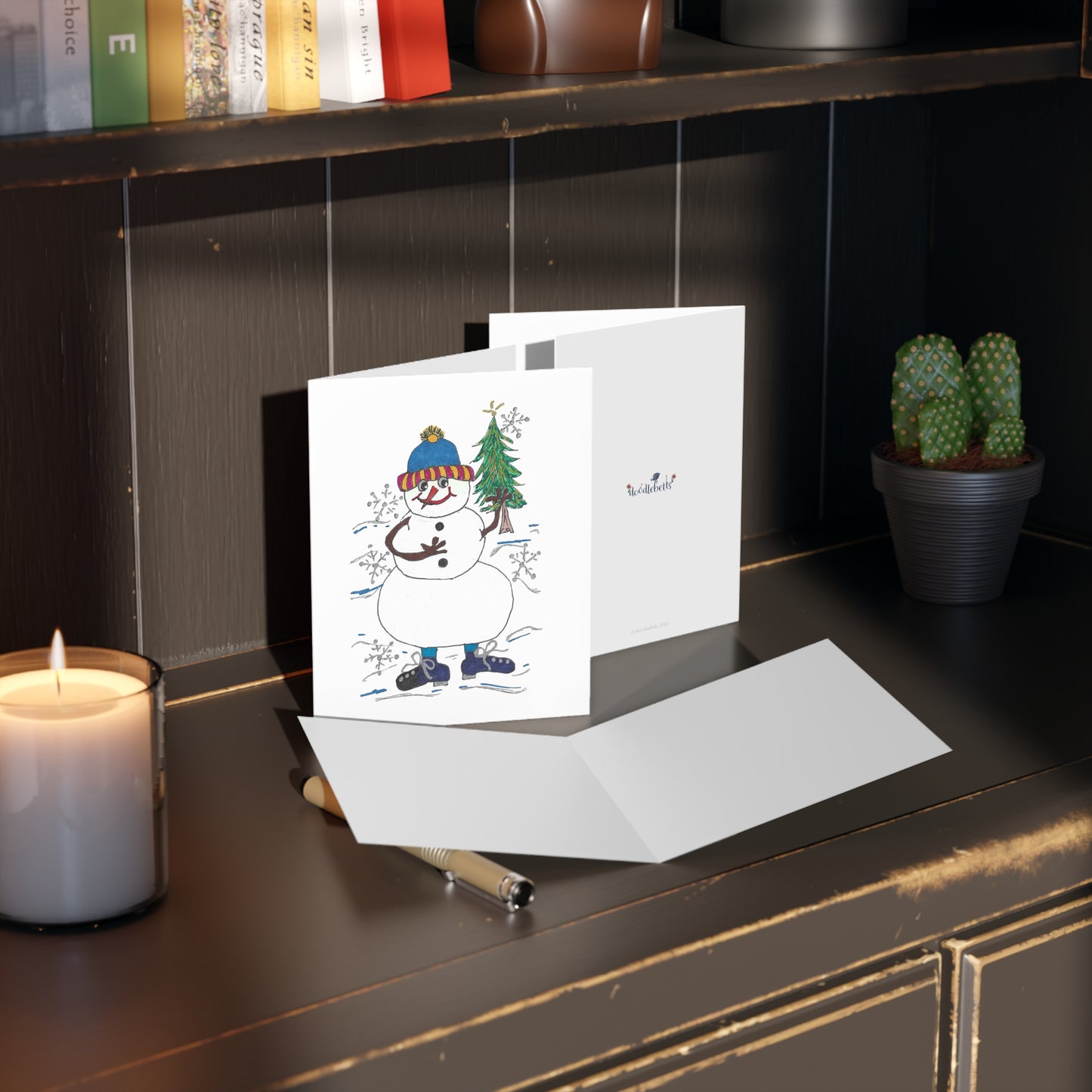 Frosty on Ice Greeting cards (8, 16, or 24 pcs)