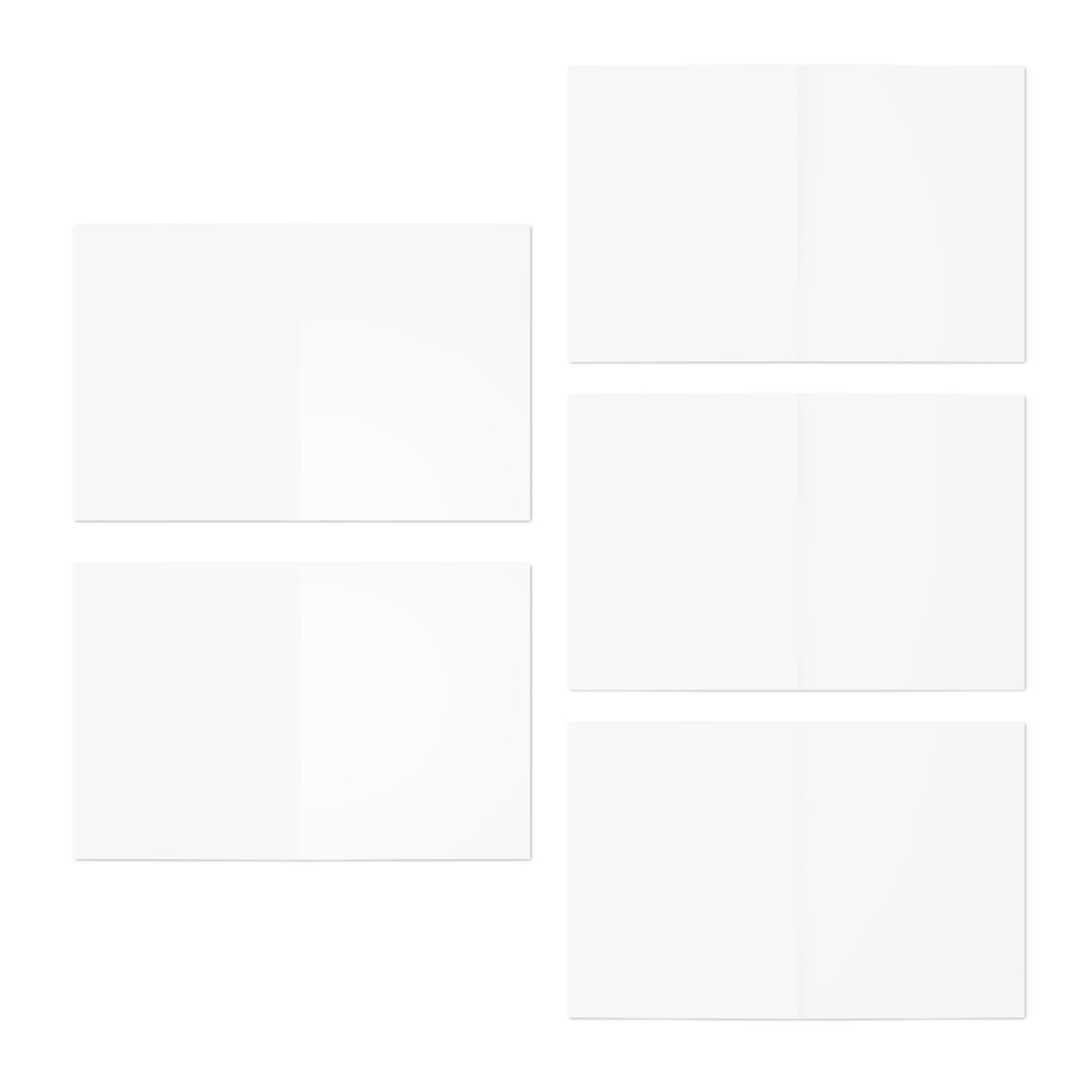 O' Christmas Tree Greeting Card Multipack, 5 Festive Designs