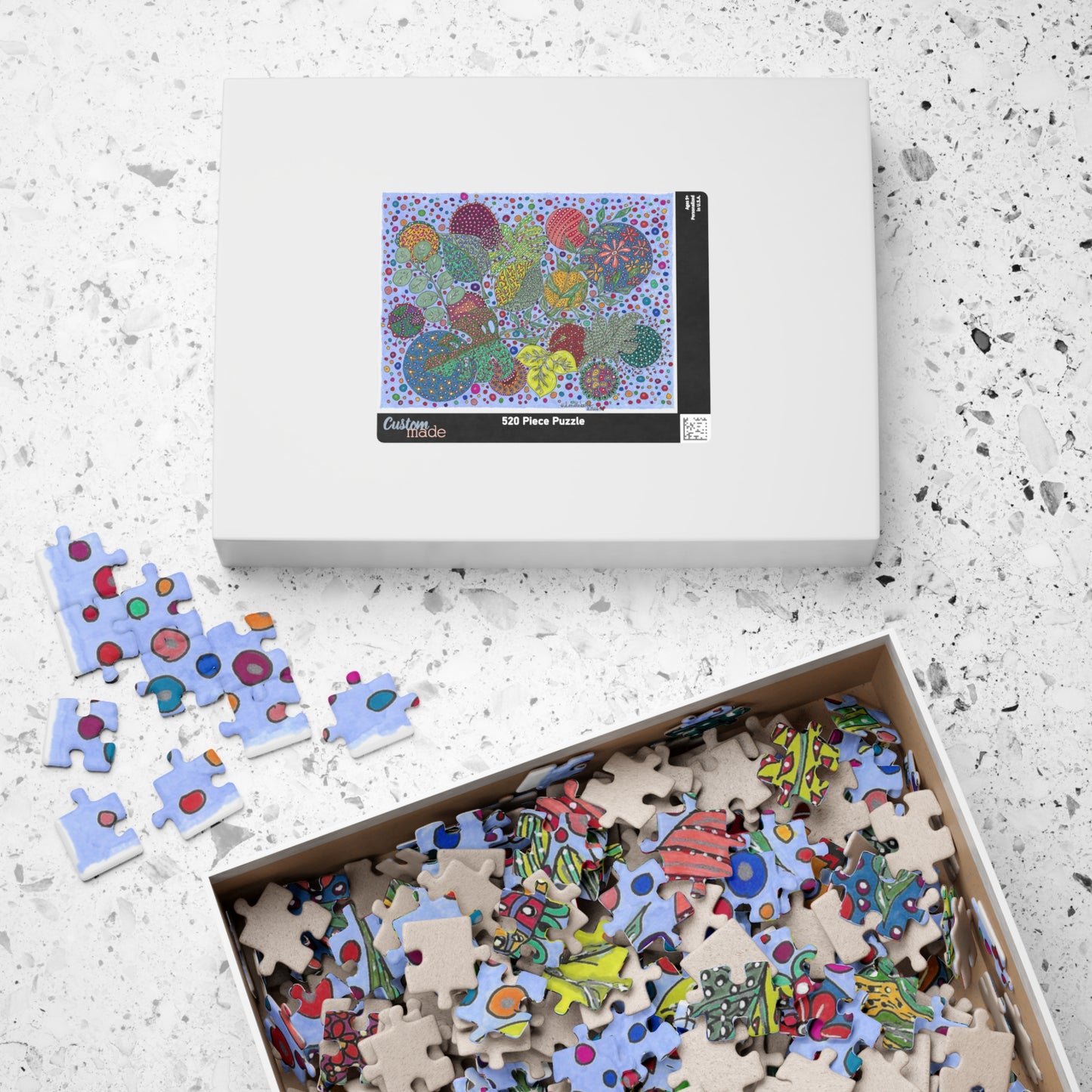 doodlebetts signature print #3 520-piece Puzzle