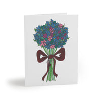 Blue Bunch Hand-tie Everyday Cards
