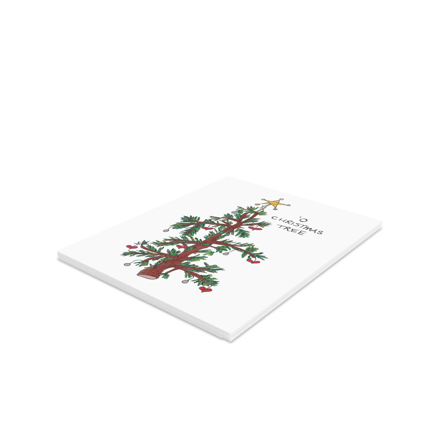 O' Christmas Tree Greeting cards (8, 16, or 24 pcs)