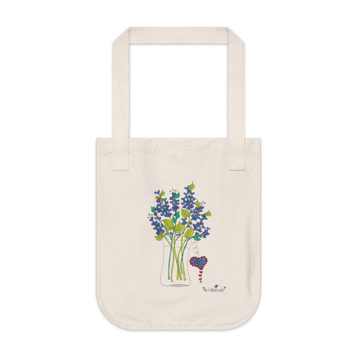 Lavender Tote Bag – Eco-Friendly Organic Cotton Tote
