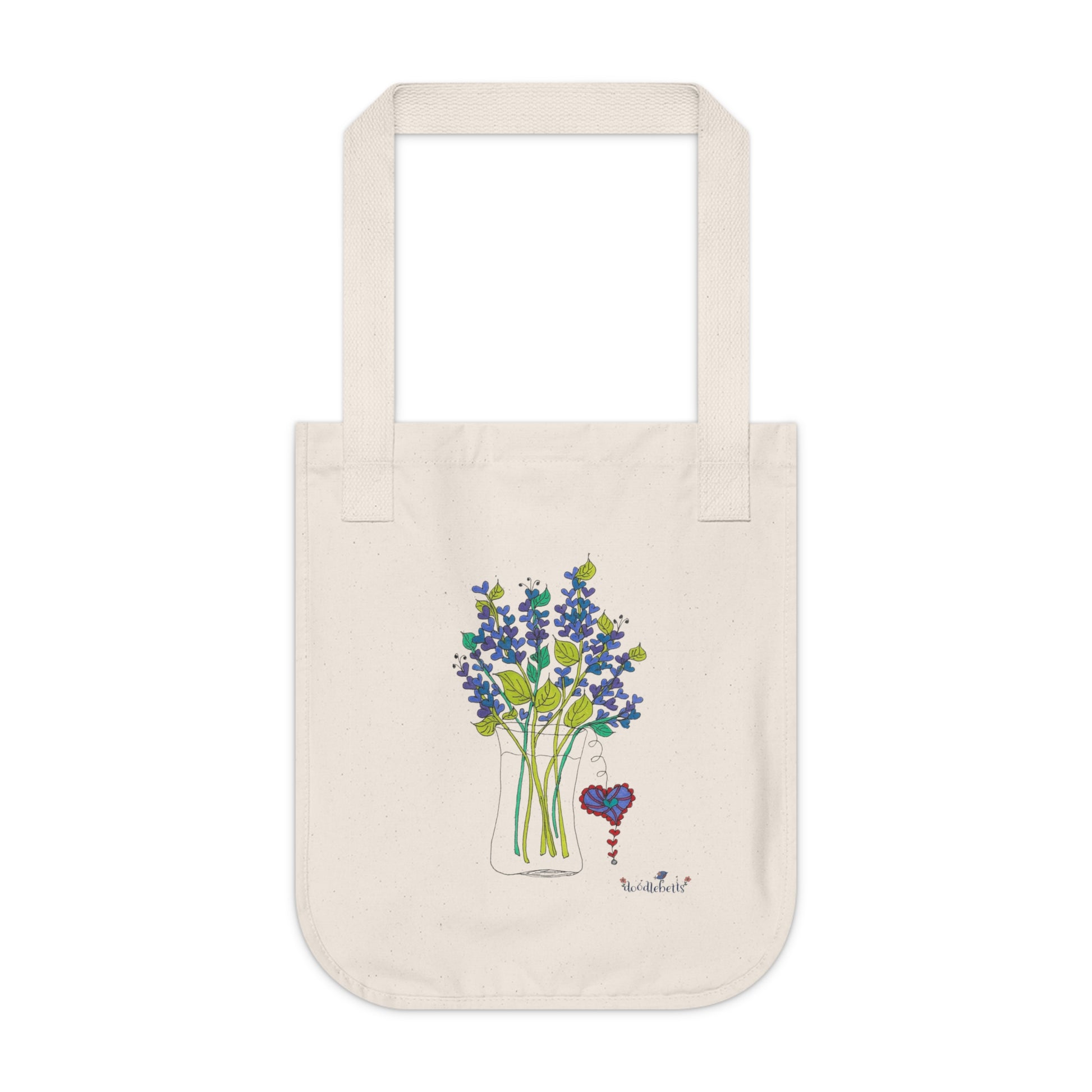 Lavender Tote Bag – Eco-Friendly Organic Cotton Tote