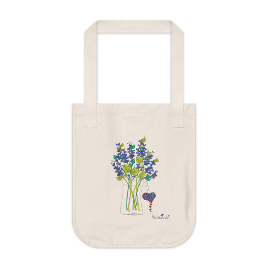 Lavender Tote Bag – Eco-Friendly Organic Cotton Tote