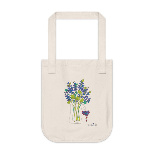 Lavender Tote Bag – Eco-Friendly Organic Cotton Tote