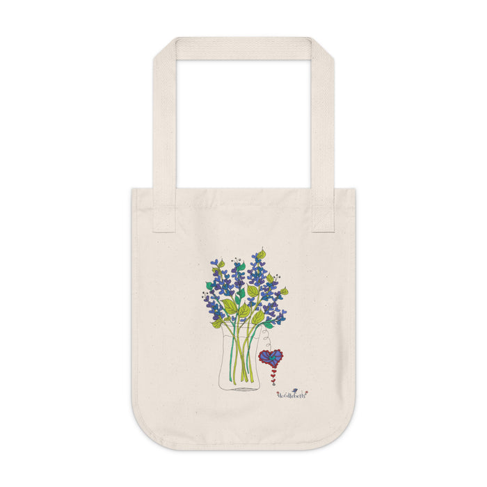 Lavender Tote Bag – Eco-Friendly Organic Cotton Tote