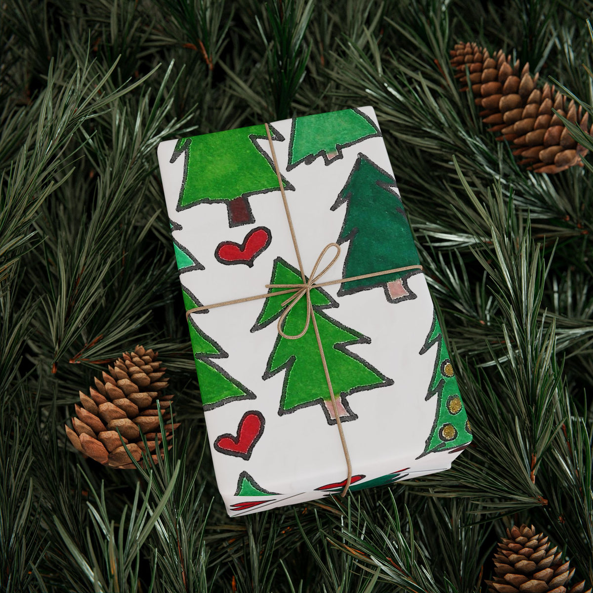 Christmas Forest Holiday Wrapping Paper