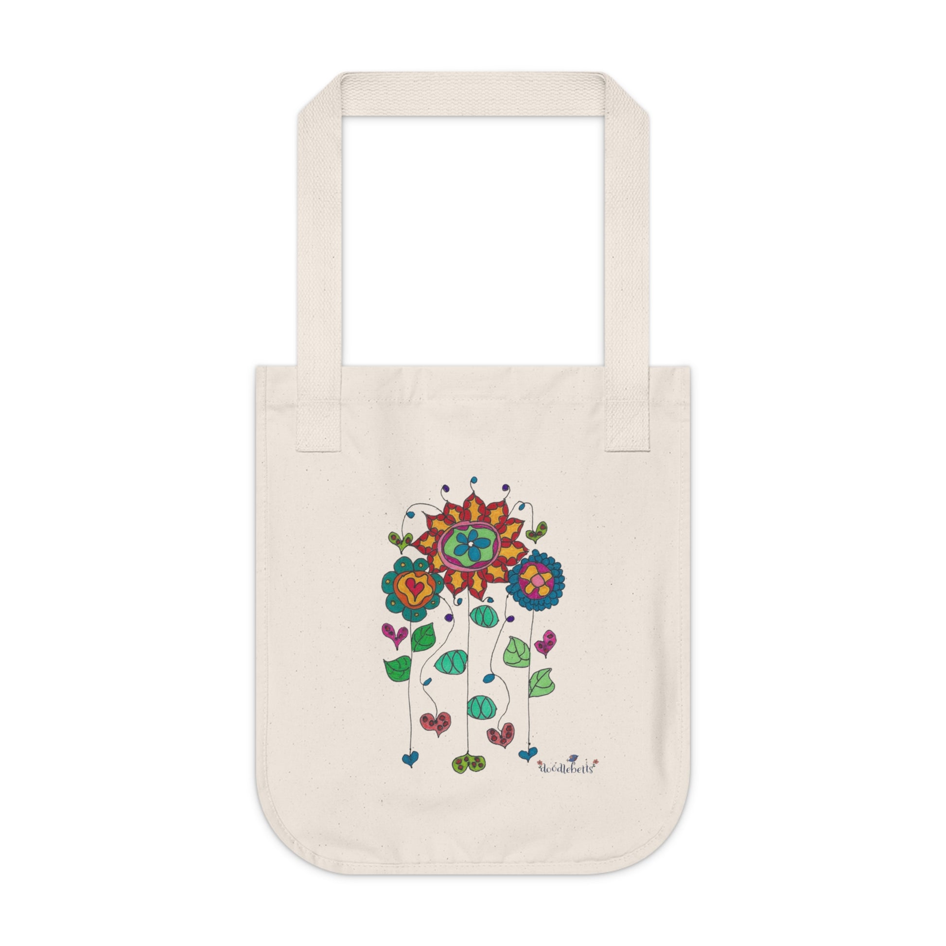 Whimsy Flowers Tote Bag – Eco-Friendly & Stylish