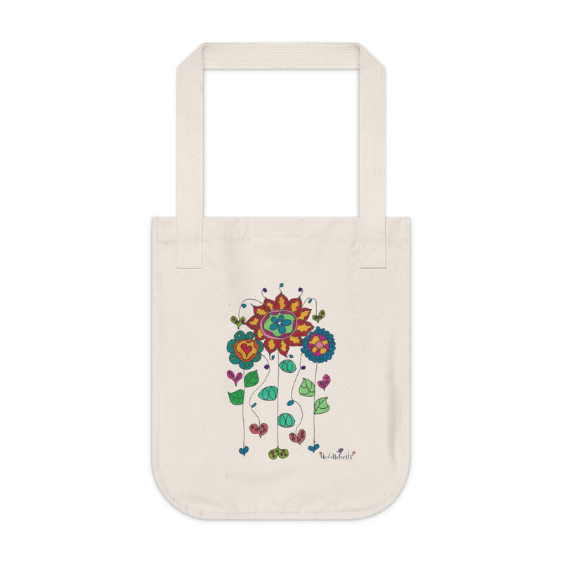 Whimsy Flowers Tote Bag – Eco-Friendly & Stylish