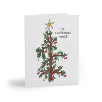 O' Christmas Tree Greeting cards (8, 16, or 24 pcs)