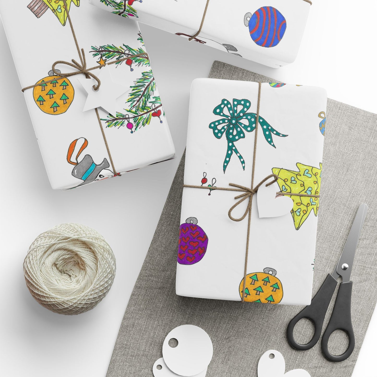 Festive Holiday Wrapping Paper