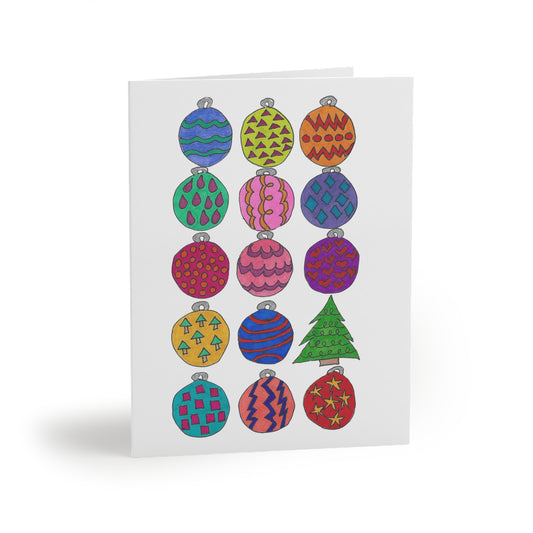 Ornament Medley Greeting cards (8, 16, or 24 pcs)