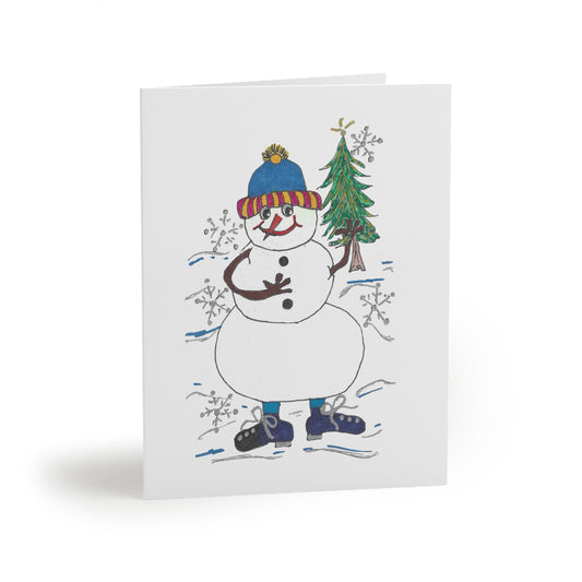 Frosty on Ice Greeting cards (8, 16, or 24 pcs)
