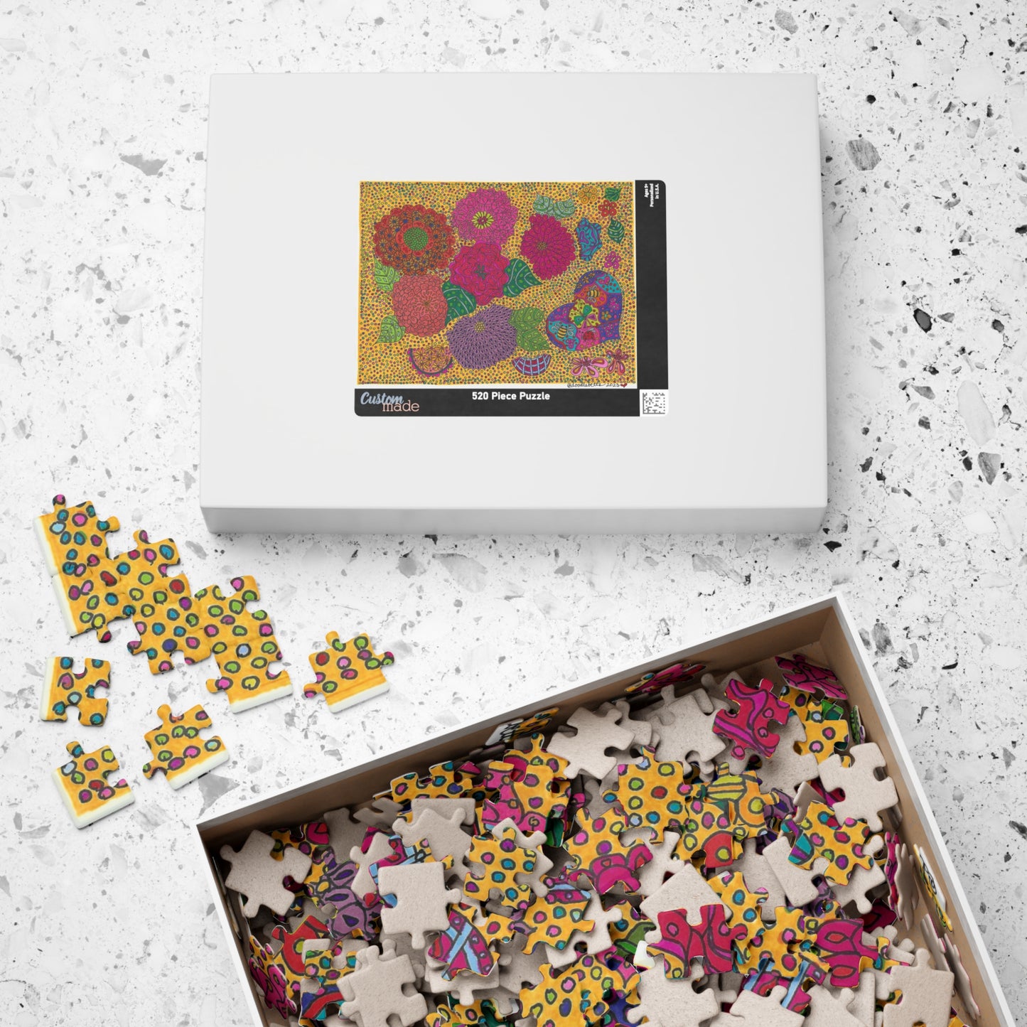 doodlebetts signature print #2 520-piece Puzzle