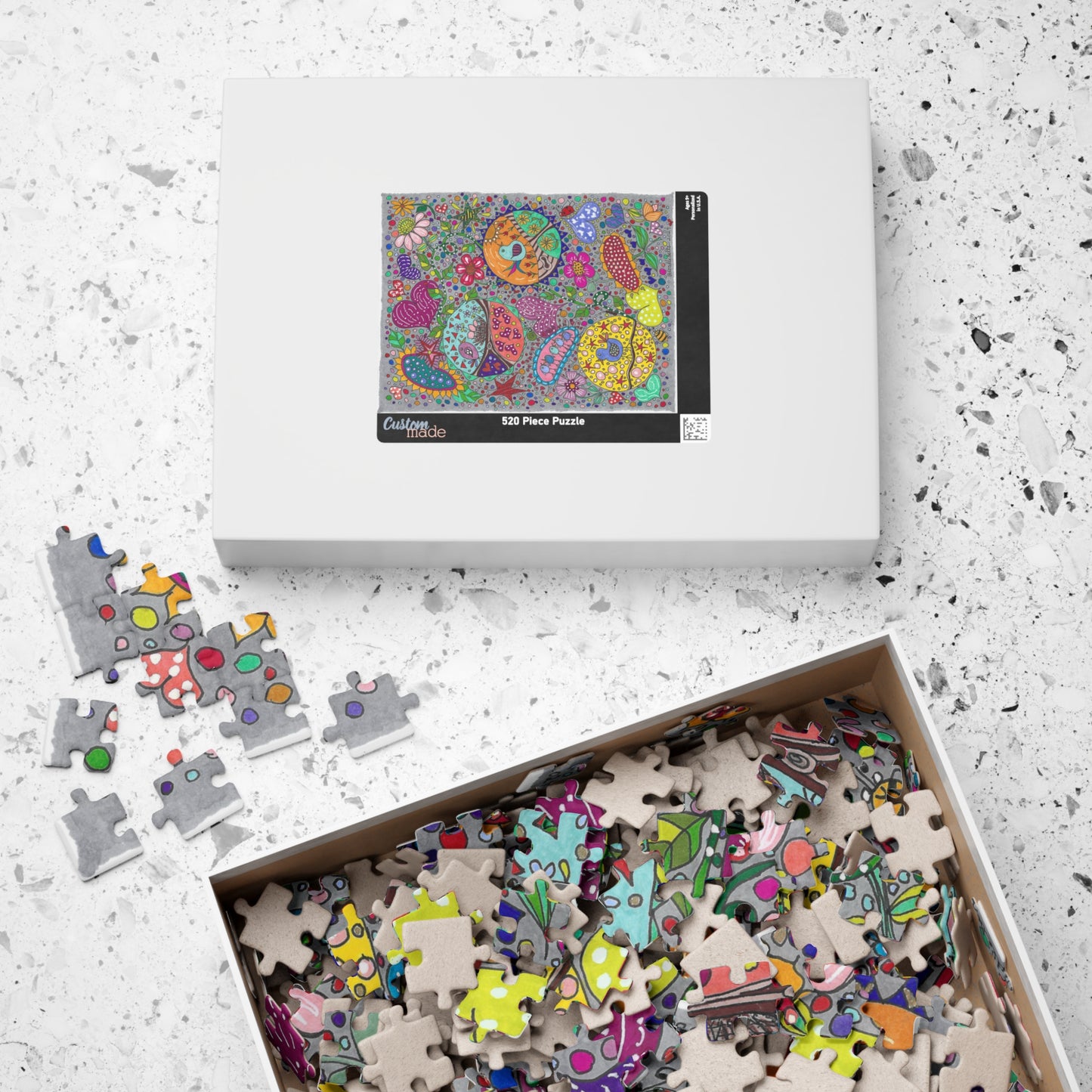 doodlebetts signature print #4 520-piece Puzzle