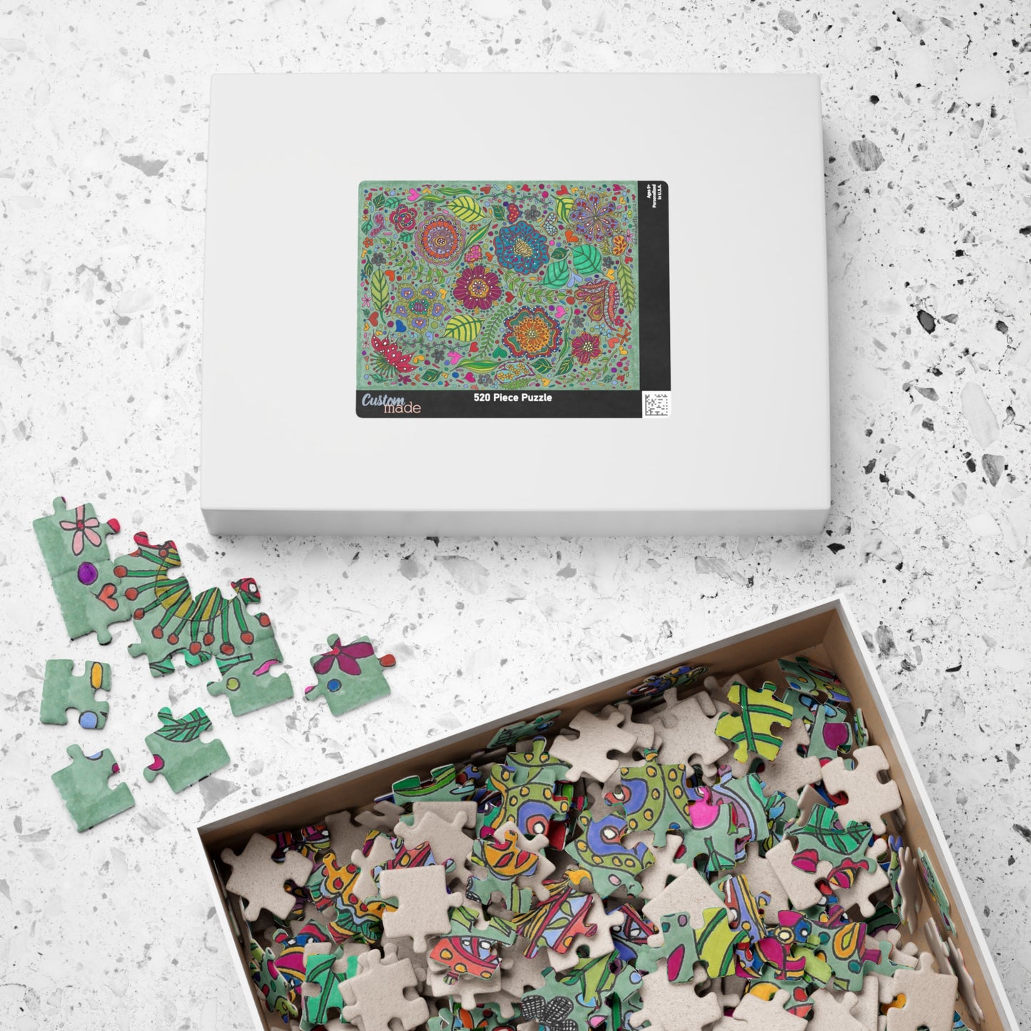 doodlebetts signature print #1 520-piece Puzzle