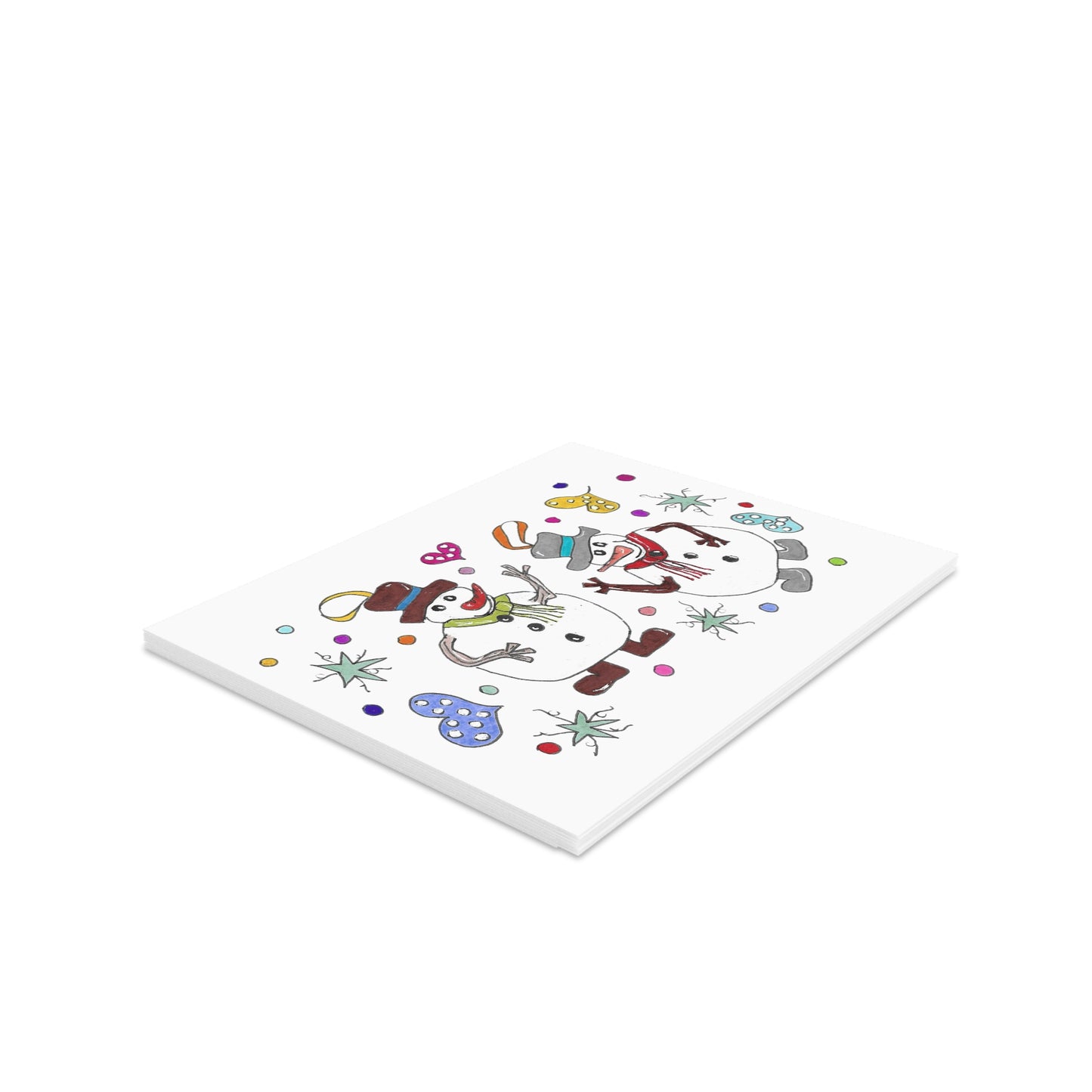 Frosty Hearts Greeting cards (8, 16, or 24 pcs)