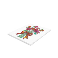 Pinks and Orange Wildflower Hand-tie Everyday Cards