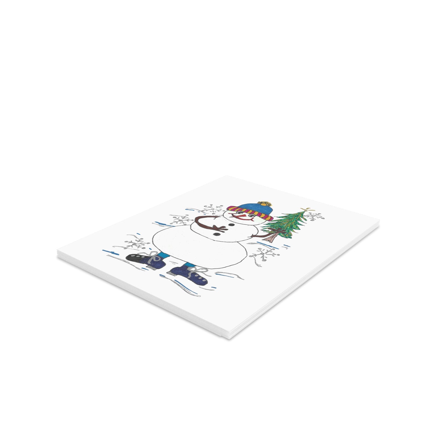 Frosty on Ice Greeting cards (8, 16, or 24 pcs)