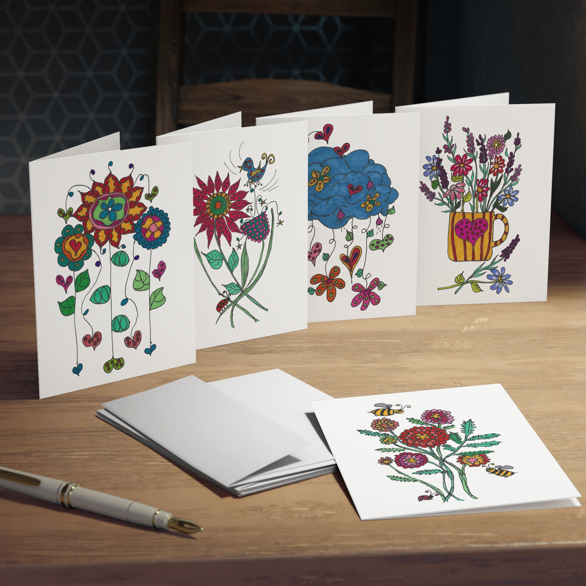 Hummingbird Assorted Card Set