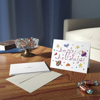 Happy Holidays Greeting cards (8, 16, or 24 pcs)