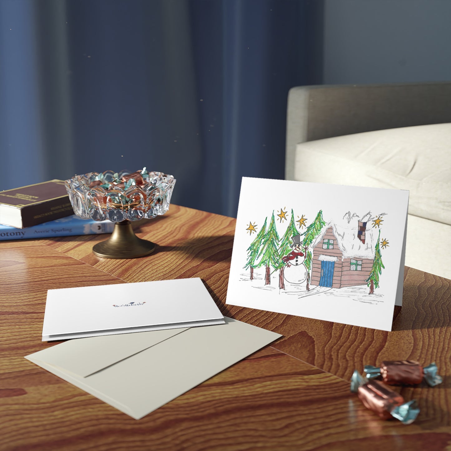 Frosty's Cabin Greeting cards (8, 16, or 24 pcs)