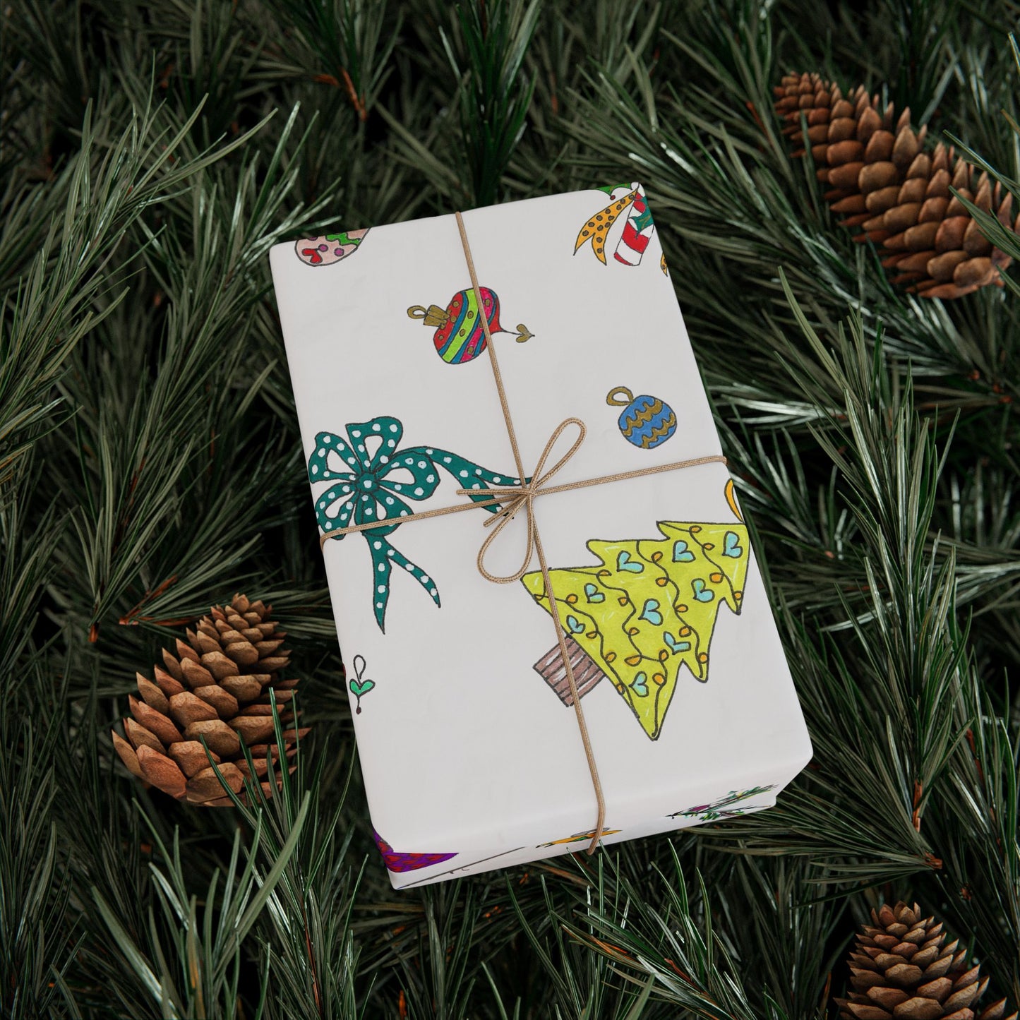 Festive Holiday Wrapping Paper
