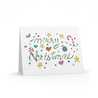 Merry Christmas Greeting cards (8, 16, or 24 pcs)
