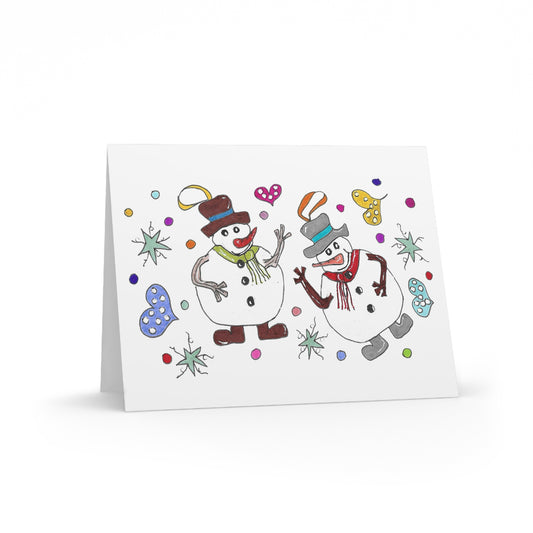Frosty Hearts Greeting cards (8, 16, or 24 pcs)