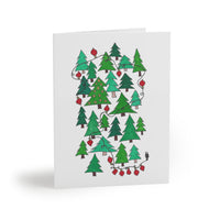 Christmas Tree Farm & Lights Greeting cards (8, 16, or 24 pcs)